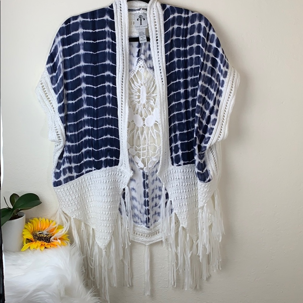 rain + rose Top /cardigan